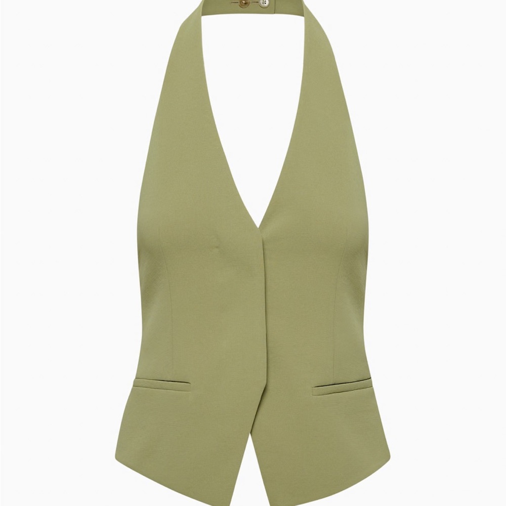 Wilfred Borough Vest - Bosana Green